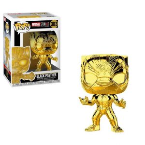 Funko Pop! Black Panther Gold Chrome (Marvel Studios 10)