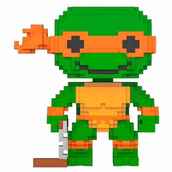 Figura POP 8-Bit TMNT Teenage Mutant Ninja Turtles Michelangelo