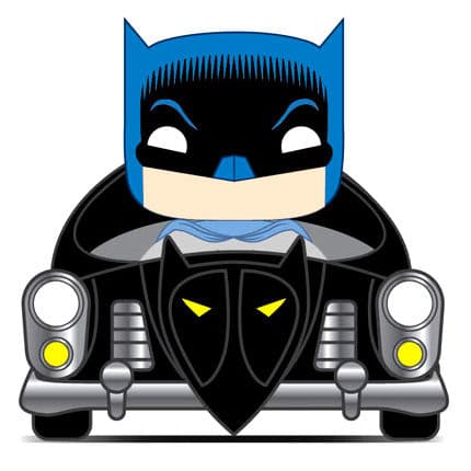 Figura POP DC Comics Batman 80th 1950 Batmobile