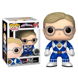 Funko Pop! Power Rangers Blue Ranger Billy No Helmet series 7