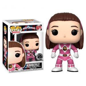 Funko Pop! Power Rangers Pink Ranger Kimberly No Helmet series 7