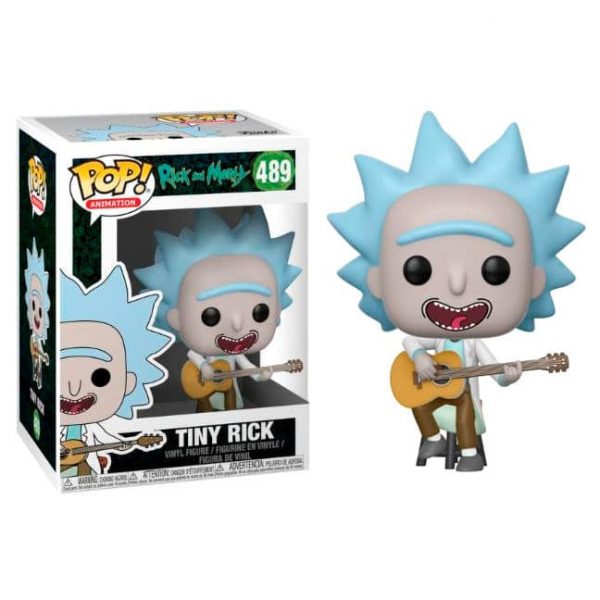 Figura POP Rick & Morty Tiny Rick with Guitar
