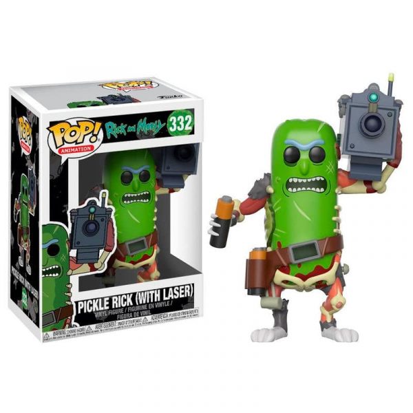Figura POP Rick and Morty Pickle Rick with Laser