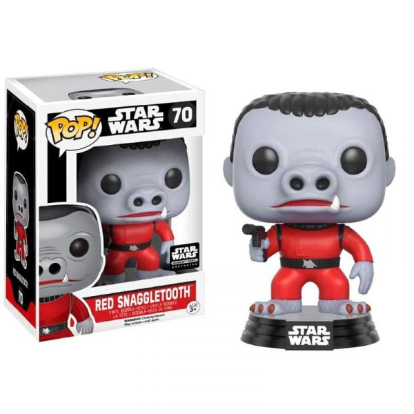 Figura POP Star Wars Cantina Red Snaggletooth Exclusive