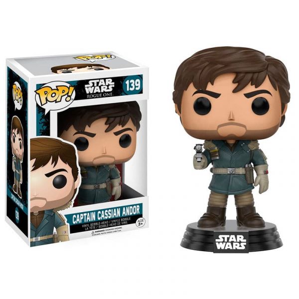 Figura POP Star Wars Rogue One Captain Cassian Andor Mountain Outfit