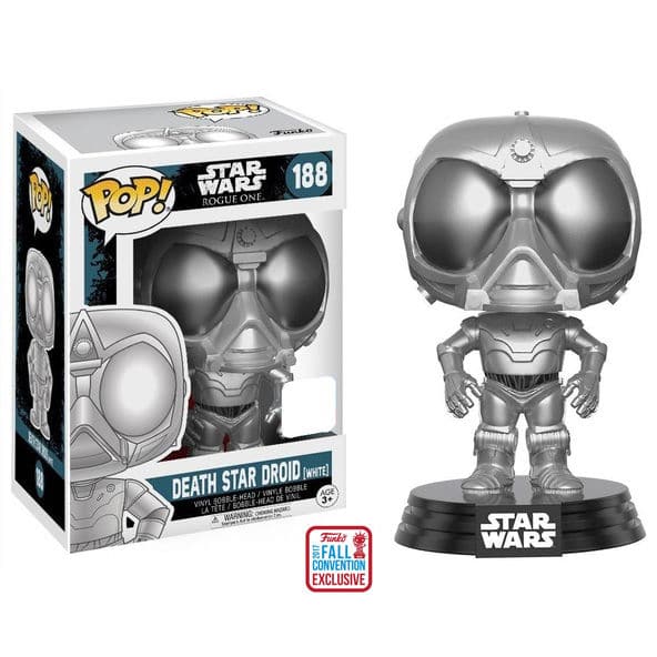 Figura POP! Star Wars Rogue One Death Star Droid 2017 Fall Convention Exclusive