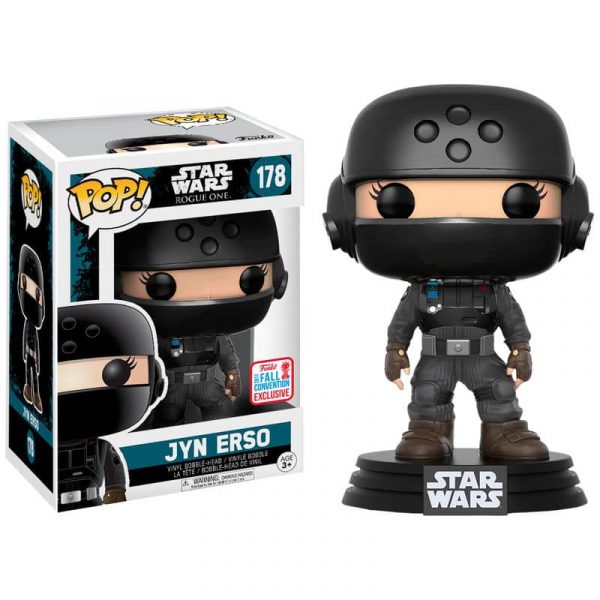 Figura POP Star Wars Rogue One Jyn Disguise with Helmet 2017 Fall Convention Exclusive