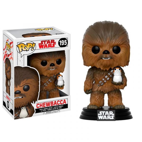 Figura POP Star Wars The Last Jedi Chewbacca with Porg