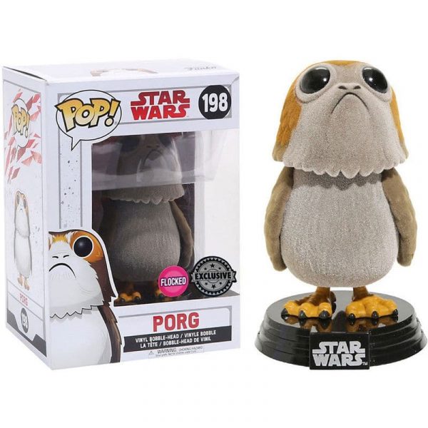 Figura POP Star Wars The Last Jedi Porg Flocked Exclusive