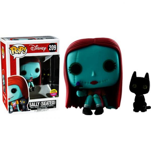 Figura POP! Vinyl Nightmare Before Christmas seated Sally with cat Limited