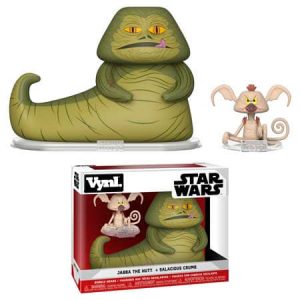 Figuras Vynl Jabba The Hutt + Salacious Crumb (Star Wars)