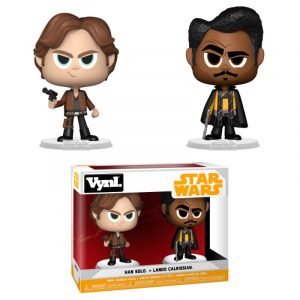 Figuras Vynl Han Solo + Lando Calrissian (Star Wars)