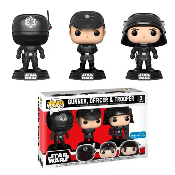 Set 3 figuras POP! Star Wars Gunner Officer & Trooper Exclusive