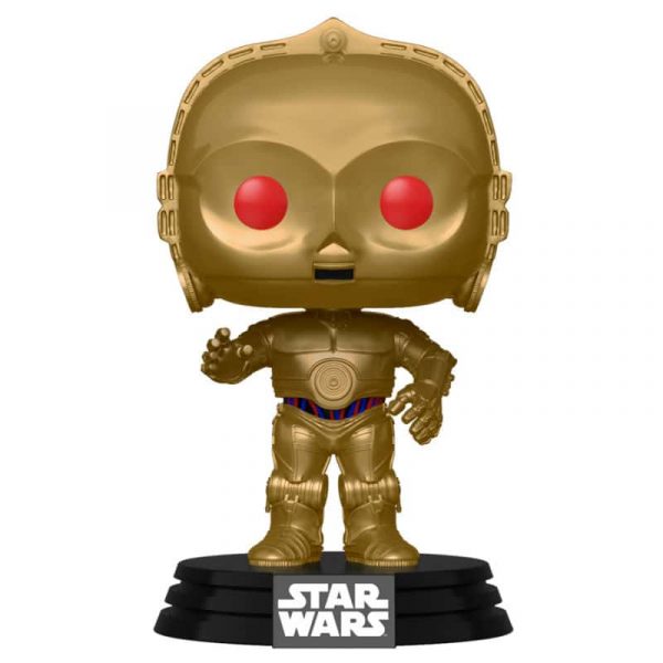 Figura POP Star Wars Rise of Skywalker C-3PO Red Eyes Metallic
