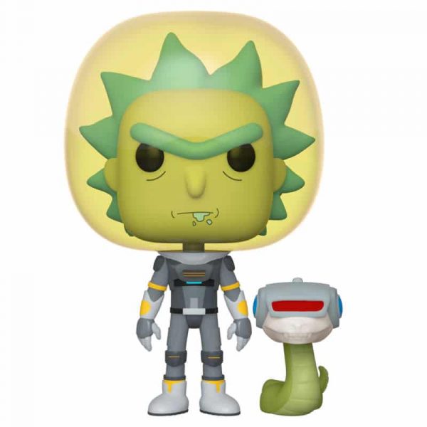 Figura POP Rick and Morty Space Suit Rick with Snake