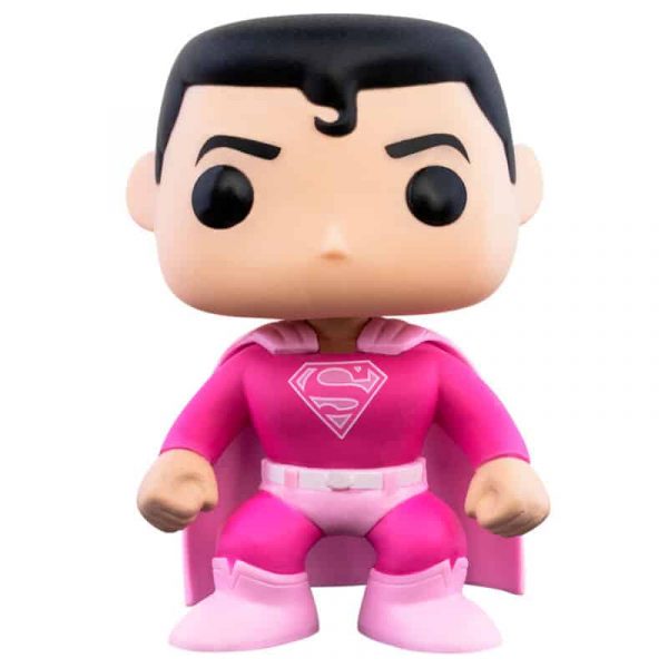 Figura POP Breast Cancer Awareness Superman