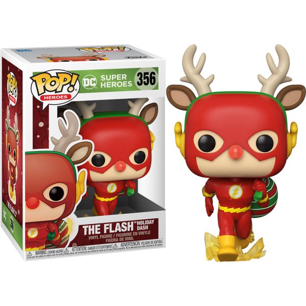 Figura POP DC Holiday Rudolph Flash