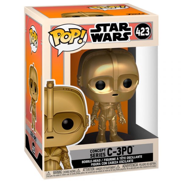 Figura POP Star Wars Concept Series C-3PO