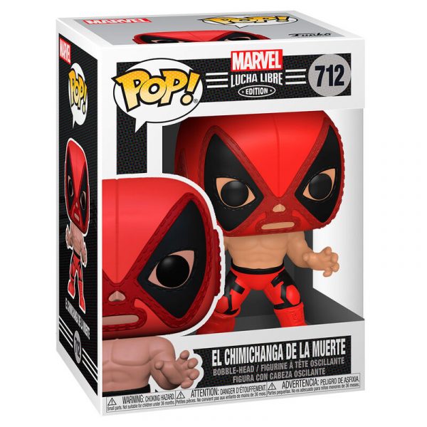 Figura POP Marvel Luchadores Deadpool La Chimiganga de la Muerte