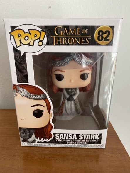 soplo vapor Penélope Funko Pop! Sansa Stark #82 (Juego de Tronos)