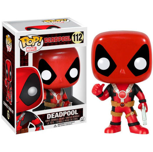 Figura POP Marvel Deadpool Thum Up
