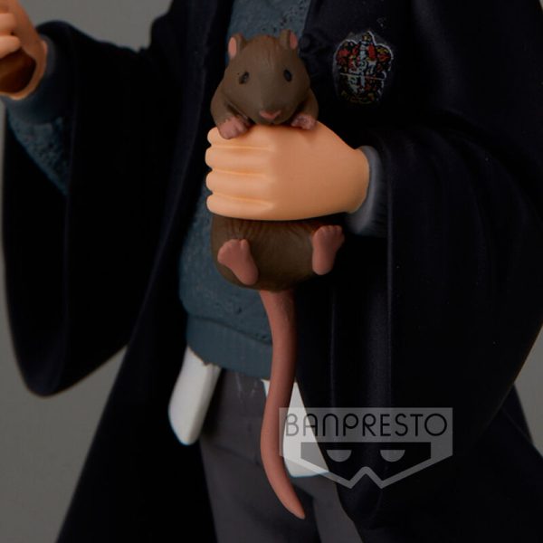 Figura Ron Weasley with Scabbers Harry Potter Q Posket 14cm