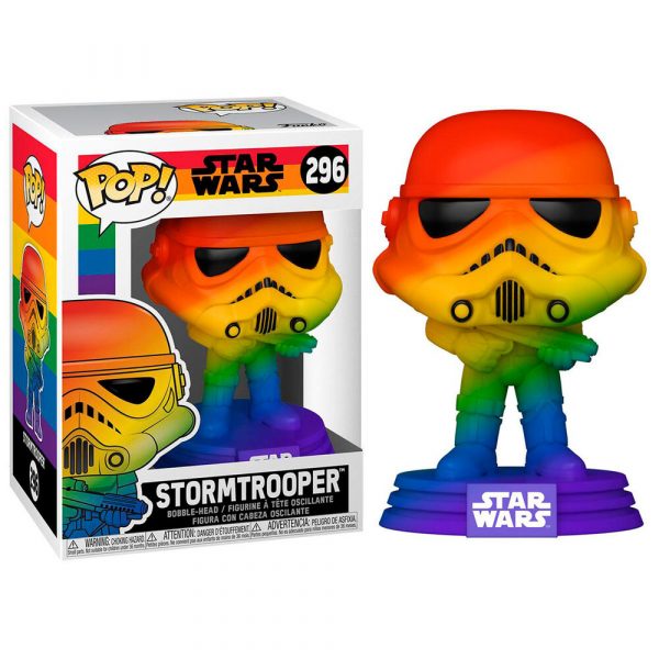 Figura POP Star Wars Pride Stormtrooper Rainbow