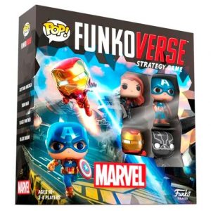 Juego de Mesa Funkoverse Marvel (4 Figuras) (Español)