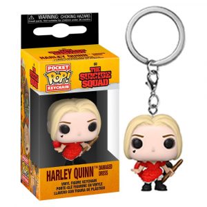 Llavero Pop! Harley Quinn Damaged Dress (Escuadrón Suicida)