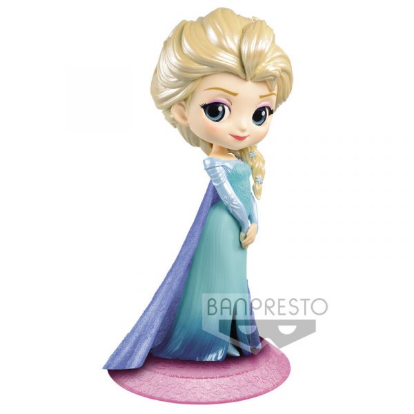Figura Elsa Frozen Disney Characters Q Posket 14cm