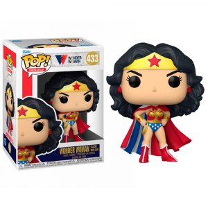 Funko Pop! Wonder Woman Clásica con Capa #433