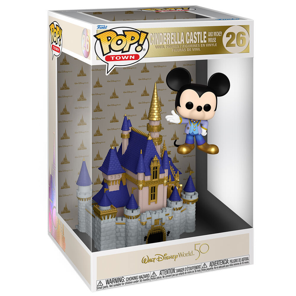 Funko Pop! Mickey Mouse con Castillo (Walt Disney World 50)