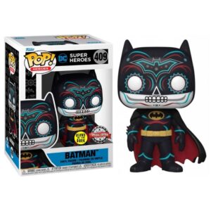 Funko Pop! Batman Exclusivo GITD (Día de los Muertos) #409
