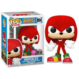 Funko Pop! Knuckles Exclusivo Flocked #854 (Sonic)