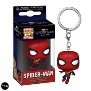 Llavero Funko Pop! Spider-Man (Saltando) (Spider-Man: No Way Home)