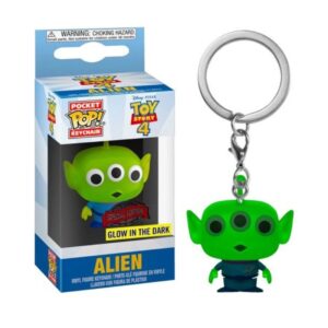 Llavero Funko Pop! Alien Exclusivo GITD (Toy Story 4)