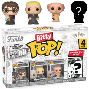 Funko Bitty Pop! Harry Potter + Draco Malfoy + Dobby + ?