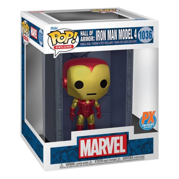 alquiler polilla audiencia Funko Pop! Iron Man Modelo 4 (Deluxe) #1036 (Marvel)