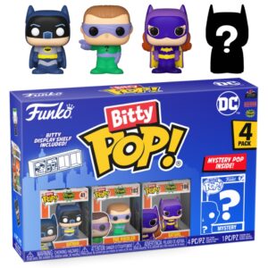 Funko Bitty Pop! Batman + The Riddler + Batgirl + ?