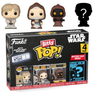 Funko Bitty Pop! Luke Skywalker + Obi-Wan Kenobi + Jawa + ?
